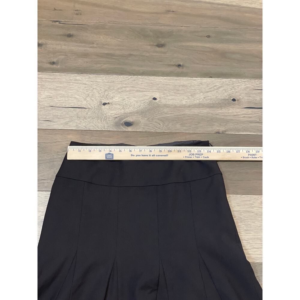 Ann Taylor Flare Skirt Size 4 Brown Wool Blend Lined - Picture 4 of 9